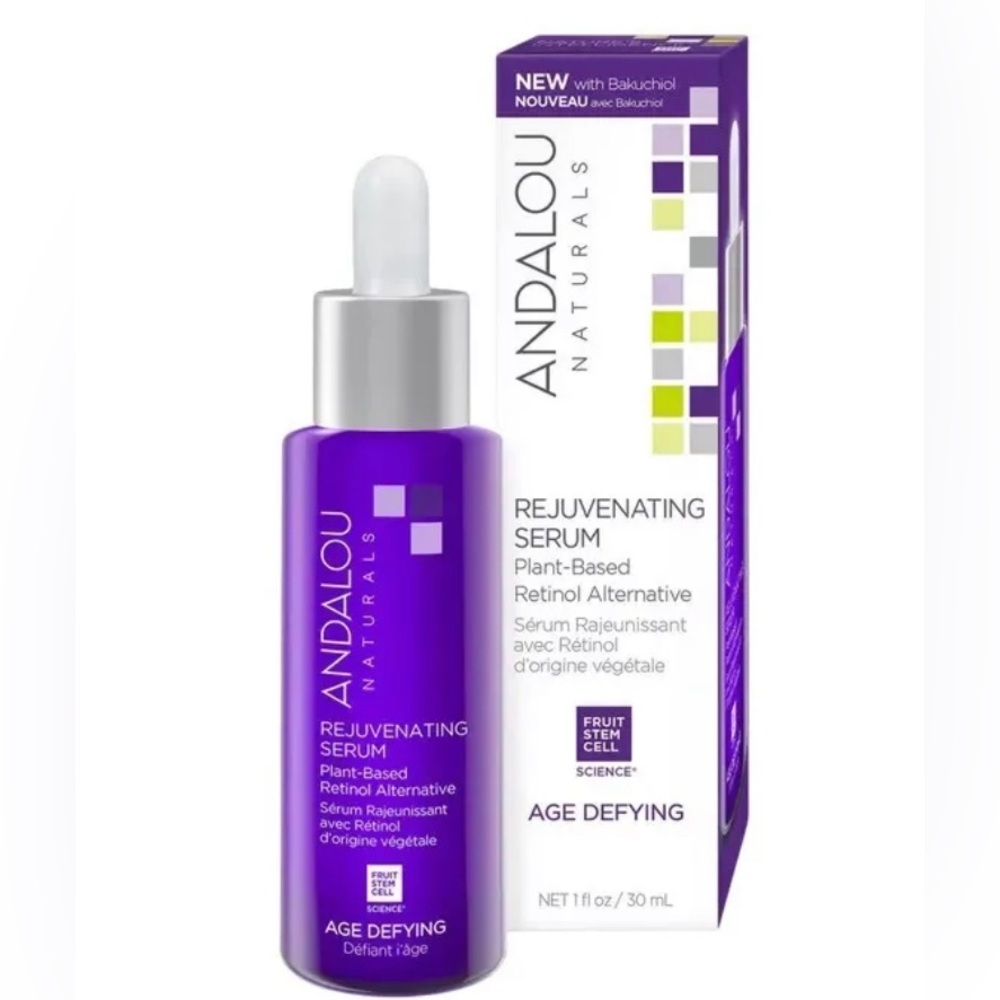 ** Andalou Rejuvenating Serum Plant-Based Retinol,Age Defying